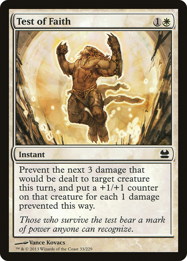Test of Faith (033) Foil - Modern Masters