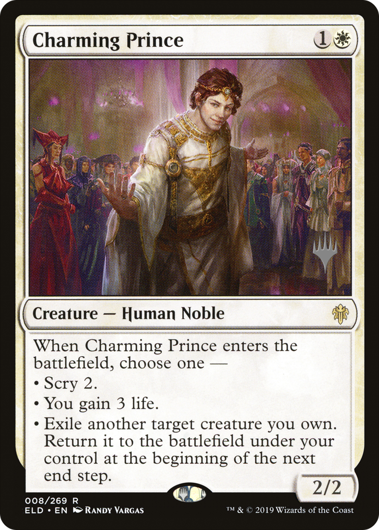 Charming Prince (08p) Foil - Throne of Eldraine Promos