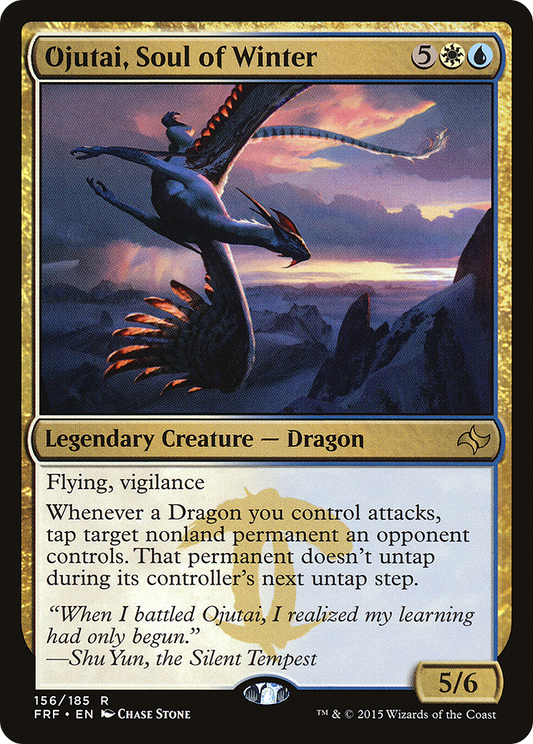 Ojutai, Soul of Winter (156) - Fate Reforged