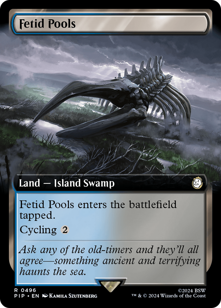 Fetid Pools (Extended Art) (496) Foil - Fallout