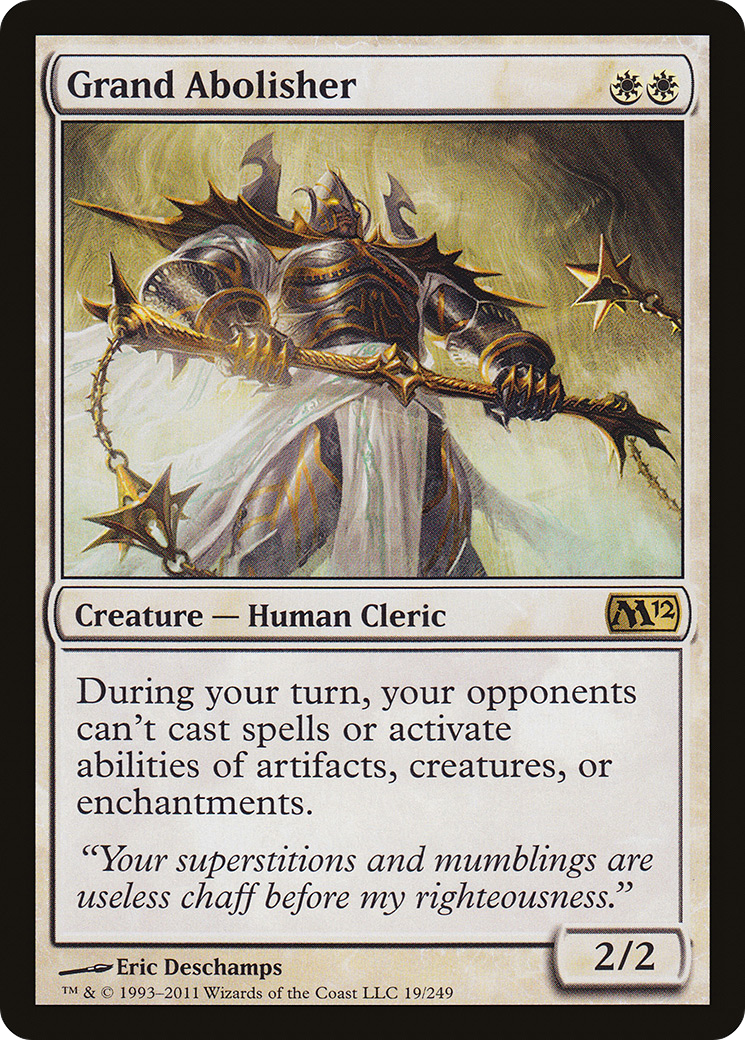 Grand Abolisher (019) - Magic 2012