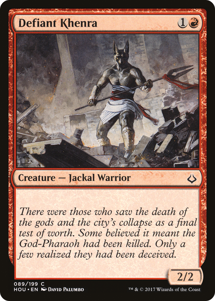 Defiant Khenra (089) - Hour of Devastation