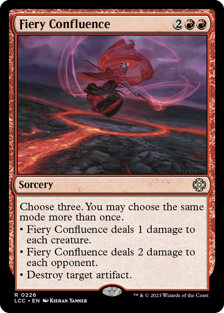 Fiery Confluence [The Lost Caverns of Ixalan Commander] | Silver Goblin