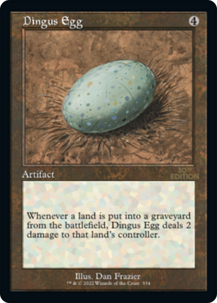 Dingus Egg (Retro) (534) - 30th Anniversary Edition
