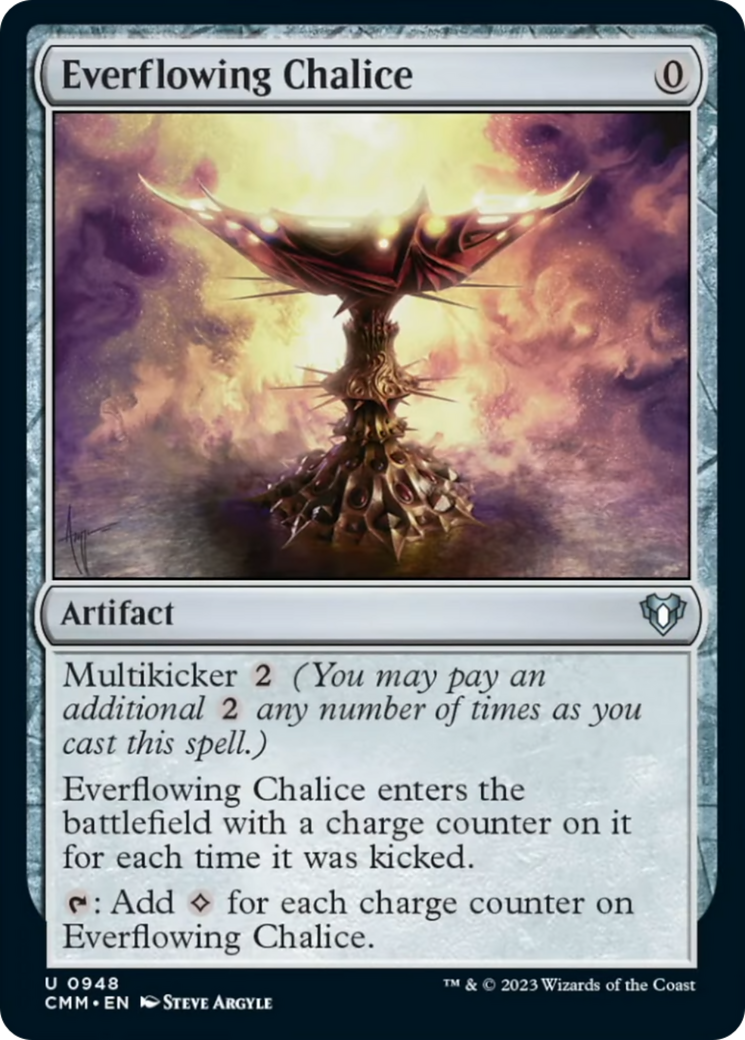 Everflowing Chalice [Commander Masters] | Silver Goblin