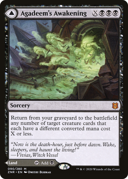 Agadeem's Awakening // Agadeem, the Undercrypt [Zendikar Rising]
