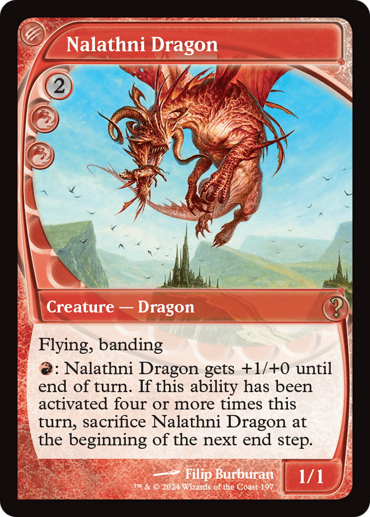 Nalathni Dragon (Future Sight) (197) Foil - Mystery Booster 2