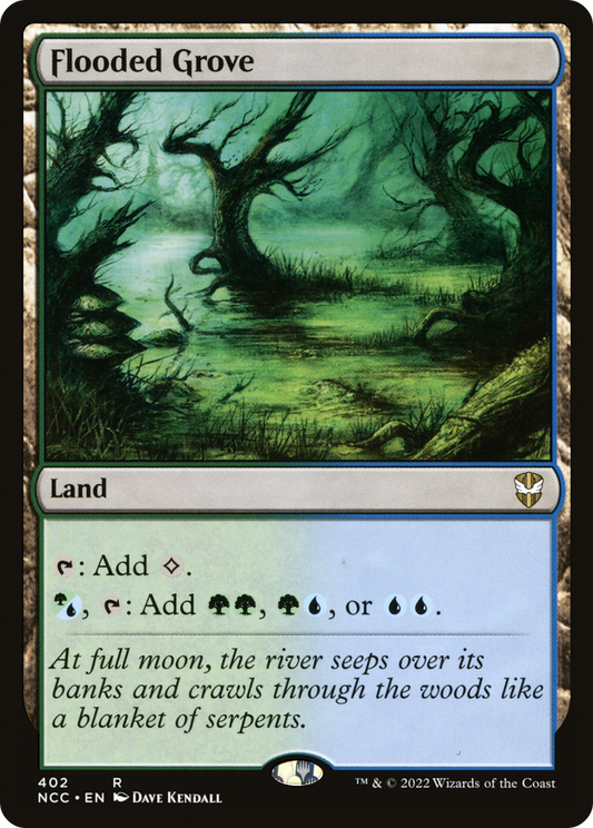 Flooded Grove (402) - New Capenna Commander