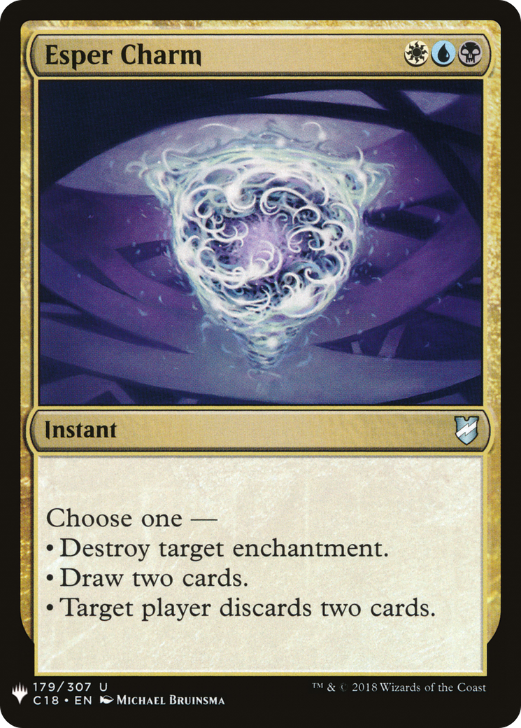 Esper Charm (C18-179) - The List