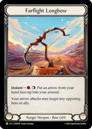 Farflight Longbow (GEM109) Cold Foil - GEM Pack 4