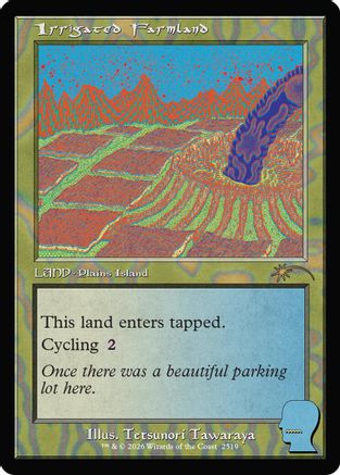 Irrigated Farmland (2519) Foil - Secret Lair Drop Series