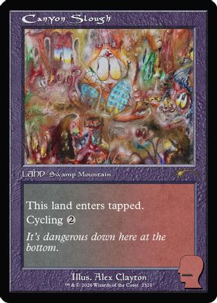Canyon Slough (2521) - Secret Lair Drop Series