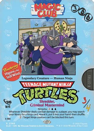 Shredder, Criminal Mastermind – Higure, the Still Wind (2368) - Secret Lair Drop Series