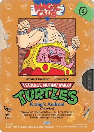 Krang's Android – Triskelion (2371) Foil - Secret Lair Drop Series