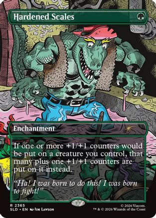 Hardened Scales (2365) - Secret Lair Drop Series