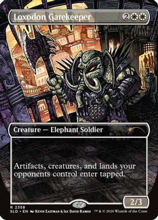 Loxodon Gatekeeper (2358) Foil - Secret Lair Drop Series