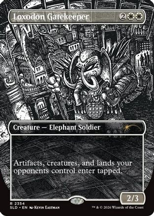 Loxodon Gatekeeper (2354) Foil - Secret Lair Drop Series