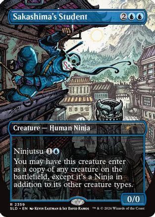 Sakashima's Student (2359) Foil - Secret Lair Drop Series