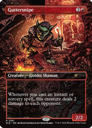 Guttersnipe (2361) Foil - Secret Lair Drop Series