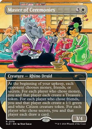 Master of Ceremonies (2379) Foil - Secret Lair Drop Series