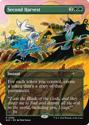 Second Harvest (2380) Foil - Secret Lair Drop Series