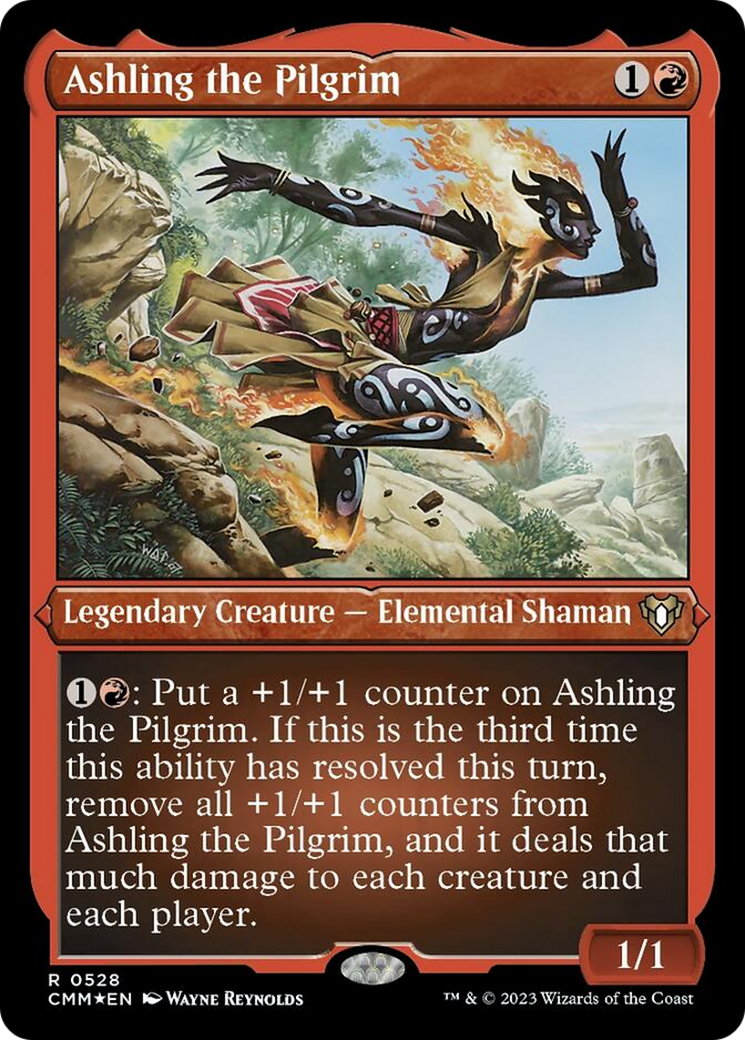 Ashling the Pilgrim (Foil Etched) [Commander Masters] | Silver Goblin