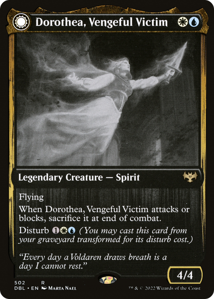 Dorothea, Vengeful Victim // Dorothea's Retribution (502) - Innistrad: Double Feature