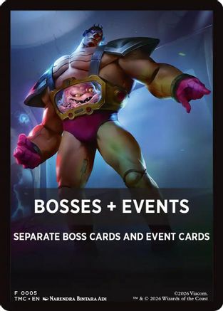 Bosses + Events (005) - Commander: Teenage Mutant Ninja Turtles