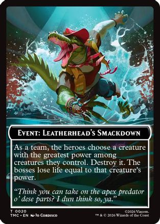 Event: Leatherhead's Smackdown (020) - Commander: Teenage Mutant Ninja Turtles
