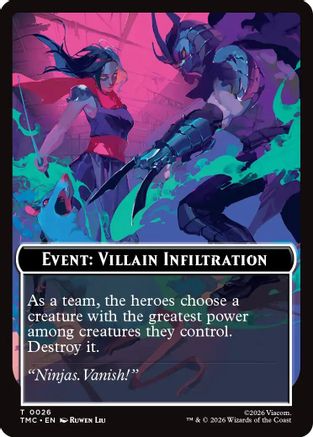 Event: Villain Infiltration (026) - Commander: Teenage Mutant Ninja Turtles