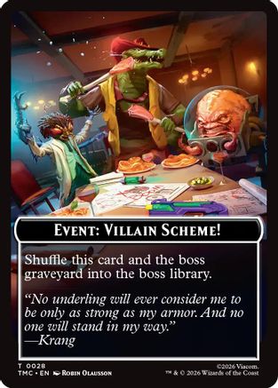 Event: Villain Scheme! (028) - Commander: Teenage Mutant Ninja Turtles