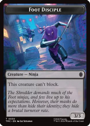Foot Disciple (030) - Commander: Teenage Mutant Ninja Turtles
