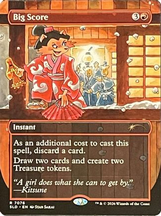Big Score (7076) Foil - Secret Lair Drop Series