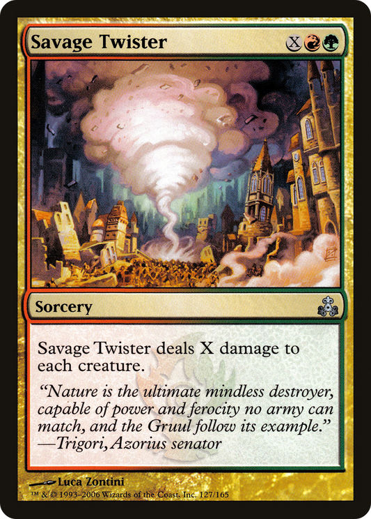 Savage Twister [Guildpact] Foil