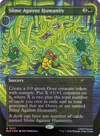 Slime Against Humanity (7077) Foil - Secret Lair Drop Series