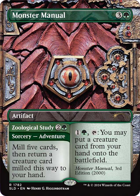 Monster Manual // Zoological Study (1782) - Secret Lair Drop