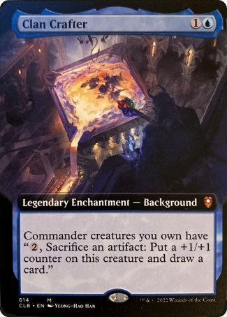 Clan Crafter (Extended Art) [Commander Legends: Battle for Baldur's Gate] | Silver Goblin