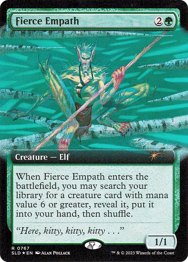 Fierce Empath (Extended Art) (767) Foil - Secret Lair Drop