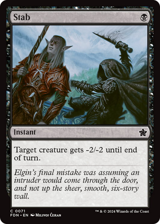 Stab [Foundations] Foil