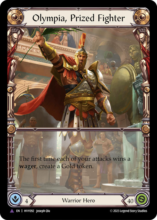 Olympia, Prized Fighter (Marvel) (HVY092) Cold Foil - Heavy Hitters