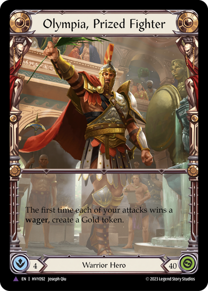 Olympia, Prized Fighter (Marvel) (HVY092) Cold Foil - Heavy Hitters
