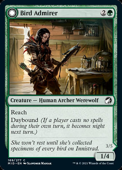 Bird Admirer (169) Foil - Innistrad: Midnight Hunt