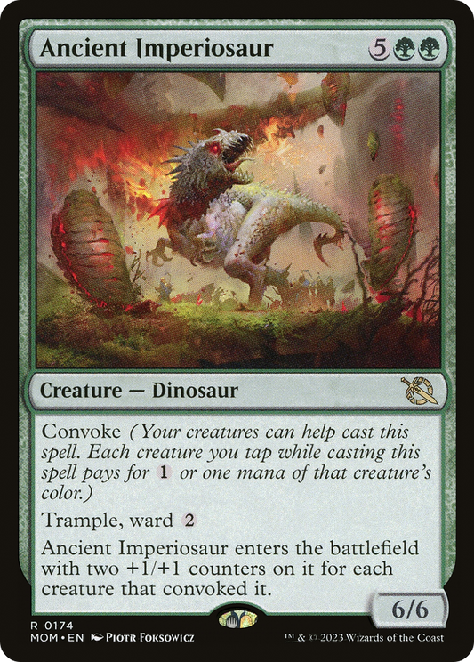 Ancient Imperiosaur (174) Foil - March of the Machine