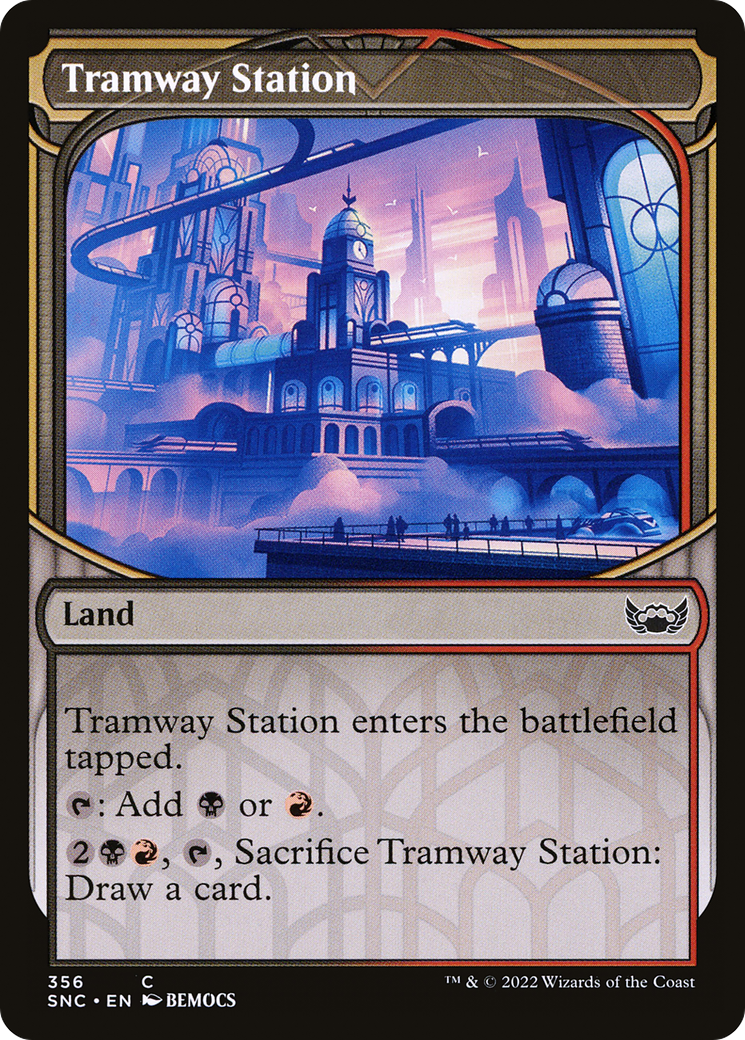 Tramway Station (Showcase) (356) Foil - Streets of New Capenna