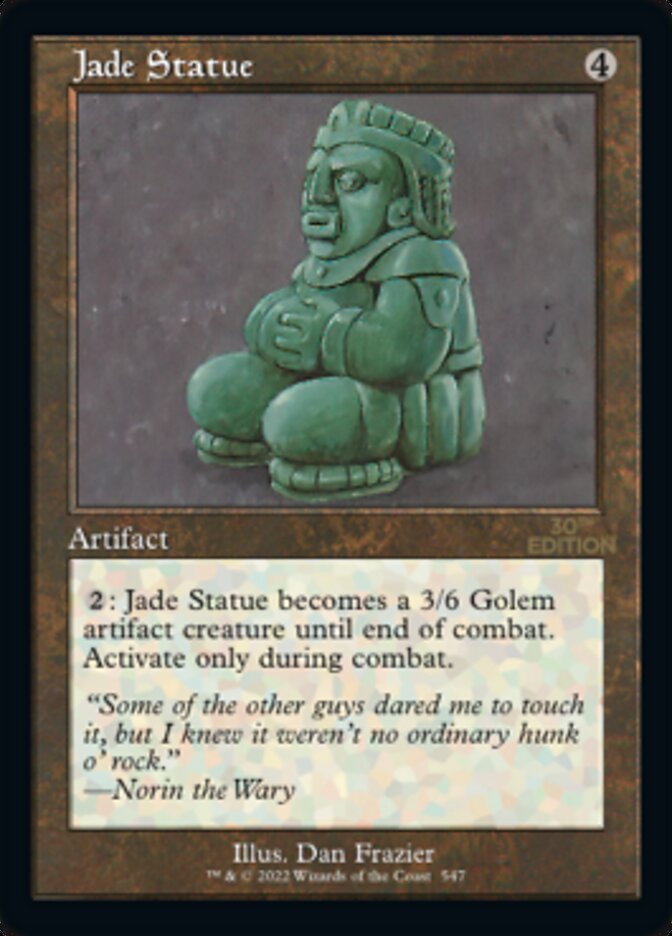 Jade Statue (Retro) (547) - 30th Anniversary Edition