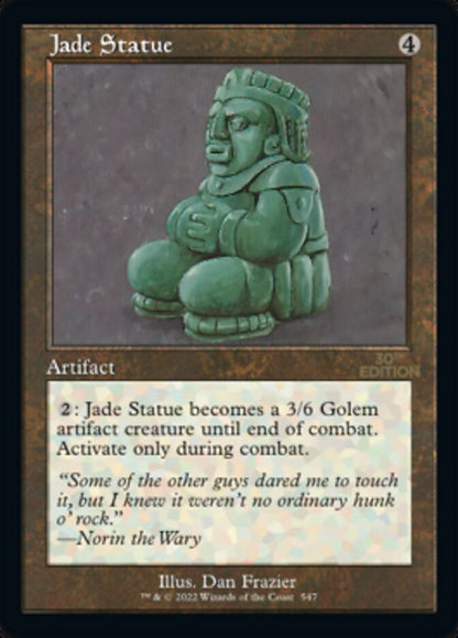 Jade Statue (Retro) (547) - 30th Anniversary Edition