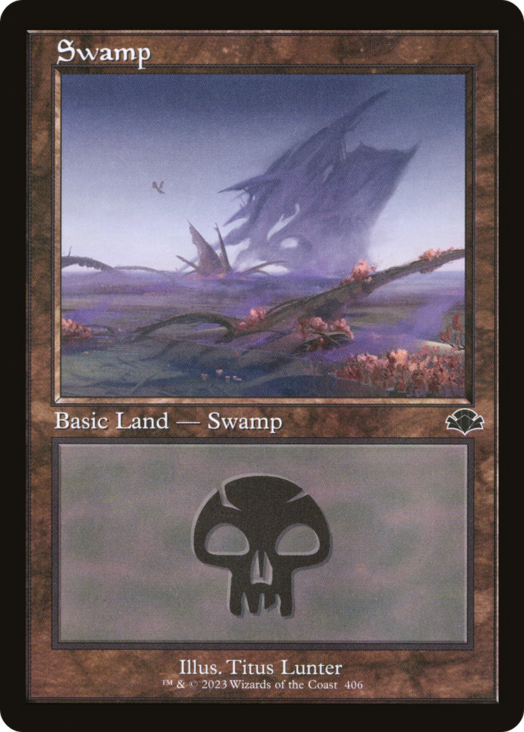 Swamp (Retro) (406) Foil - Dominaria Remastered