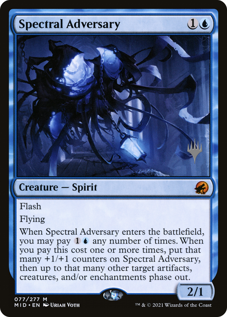 Spectral Adversary (077) - Innistrad: Midnight Hunt Promos