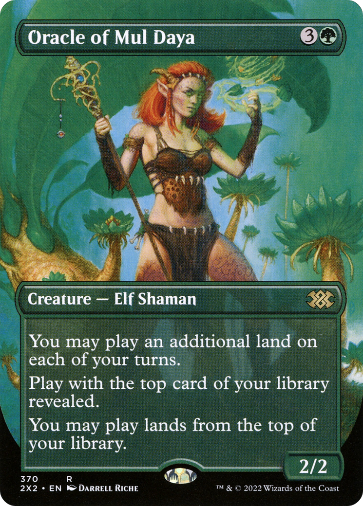 Oracle of Mul Daya (370) Foil - Double Masters 2022