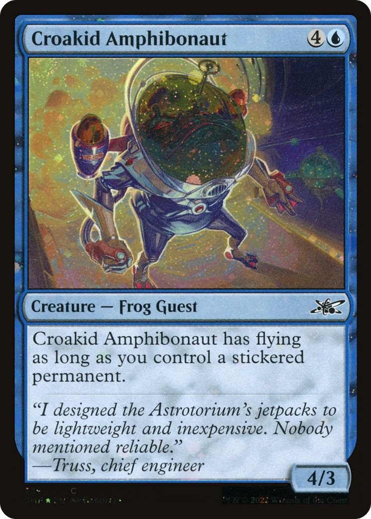 Croakid Amphibonaut (329) Foil - Unfinity